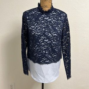 Sewn 2 layer top
